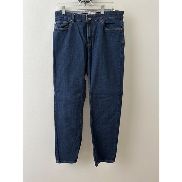 Peter Millar Mens Denim Jeans Size 34 Blue Cotton/Elastane Dark Wash